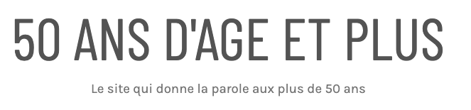 50 ans d'âge et plus